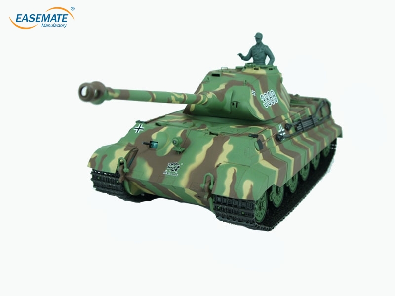 E216204 - 1:16 Remote Control German King Tiger heavy tank (Camouflage Green ) No smoke