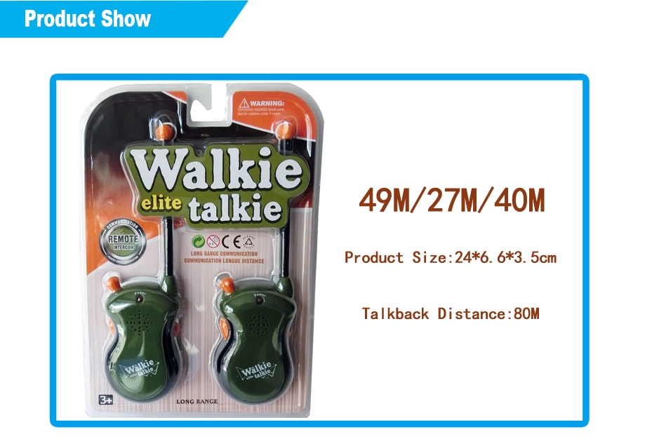 E38210 - Walkie talkie junior remote intercom communication longue distamce