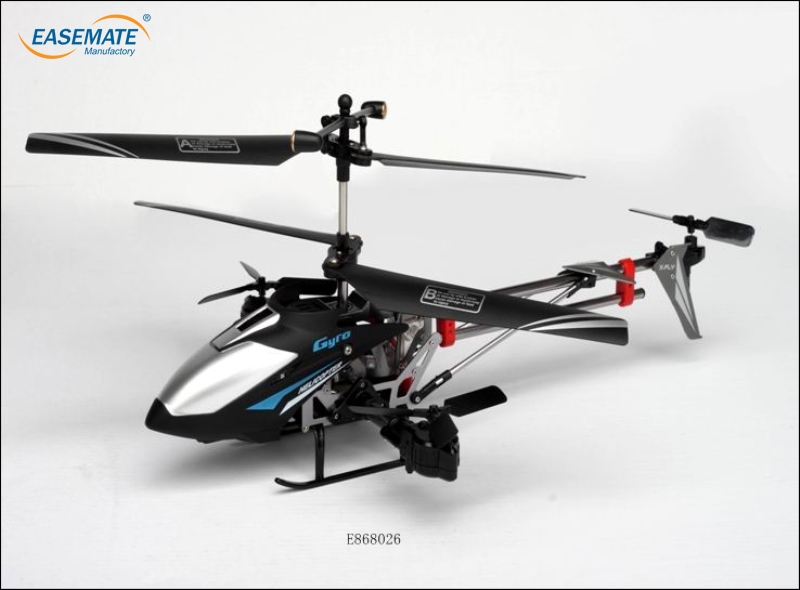 E868026 - 4CH remote control helicopter toy with gyro for kids and adult