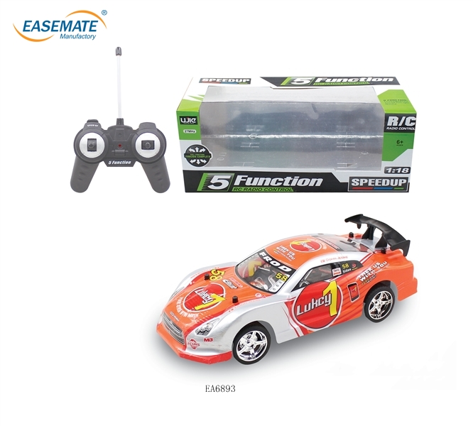 EA6893 - PVC RC Car 5CH RC Car 1:18 High Speed RC Car