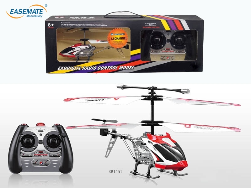 EB1451 - 3CH RC metal  helicopter with light