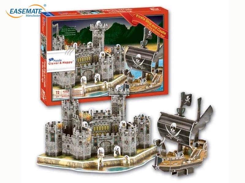 EB313127 - Medieval pirate ship and castle ( 4 )