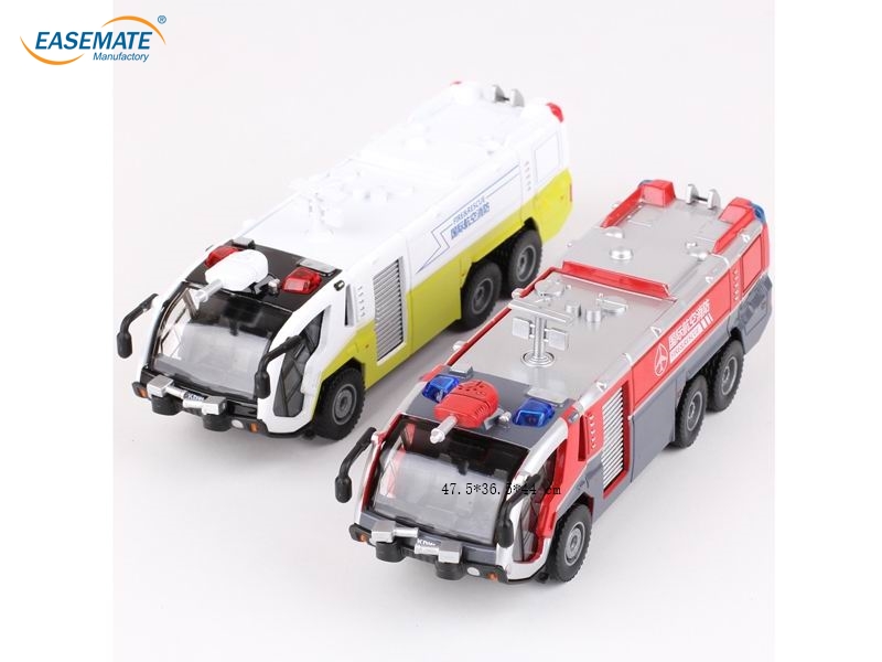 EC43525 - 1:50 AIRFIELD Water Cannon FIRE RESCUE Truck pull back car Diecast